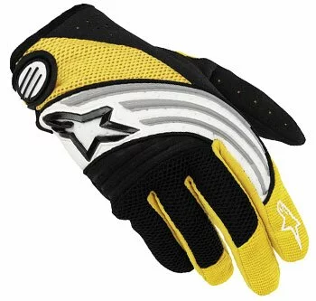 Alpinestars Dual Glove Yellow