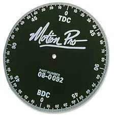 Motion Pro degree wheel