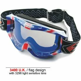 Progrip 3400 Goggle UK Flag