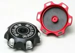 Pulse fuel cap red